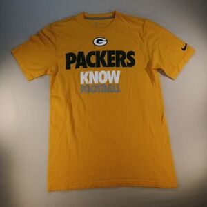 Nike NFL Team Apparel Green Bay Packers "Know Football" Graphic T-Shirt